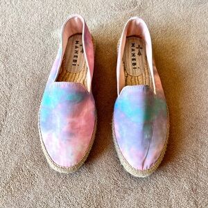 Manebi Colorful Tie-Dye Espadrilles